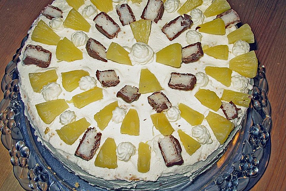 Ananas - Bounty - Torte