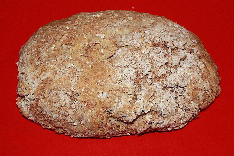 Haferflocken-Weizenkleie-Brot