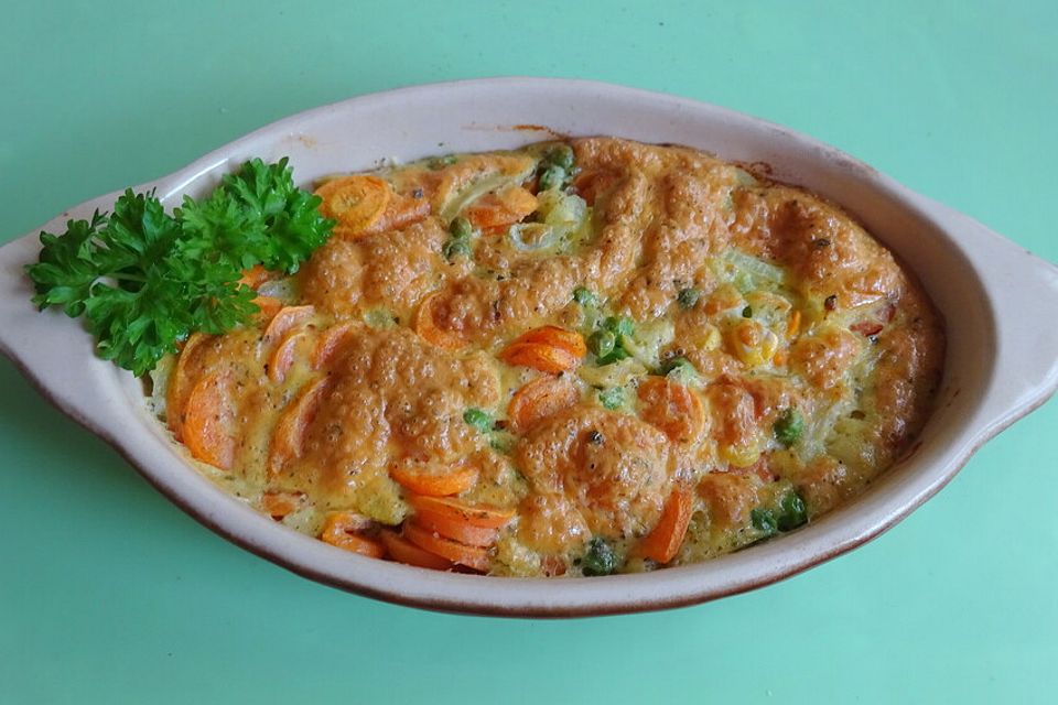 Frittata mit Pfannengemüse