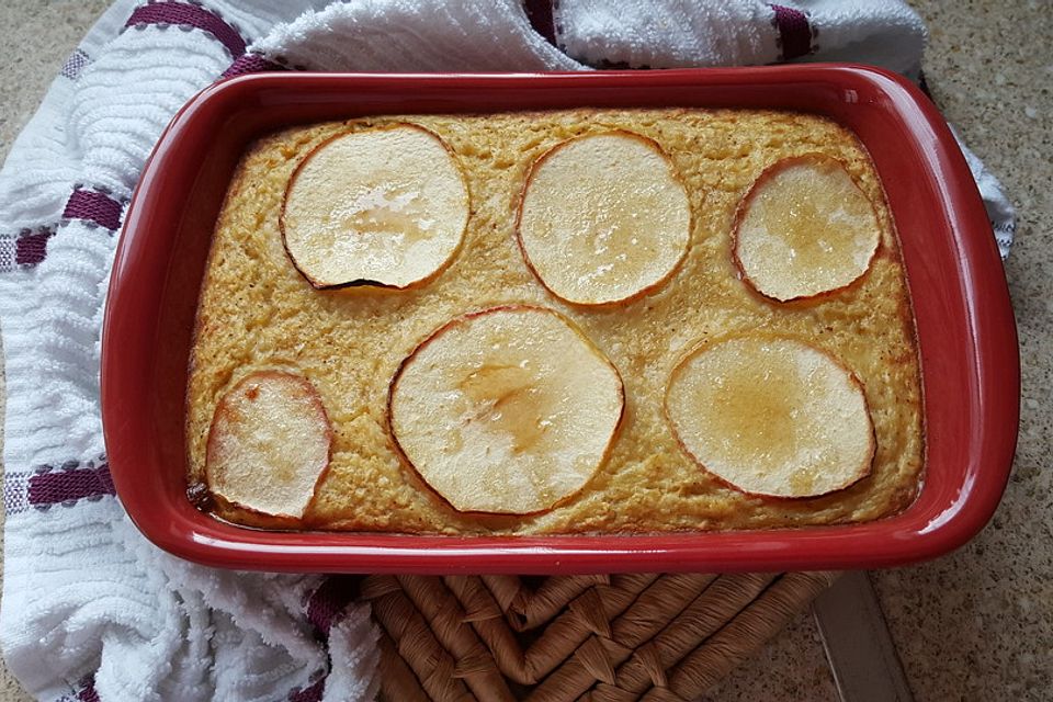 Baked Oatmeal mit Banane