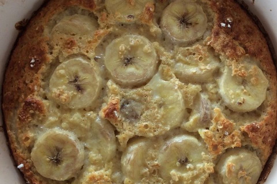 Baked Oatmeal mit Banane