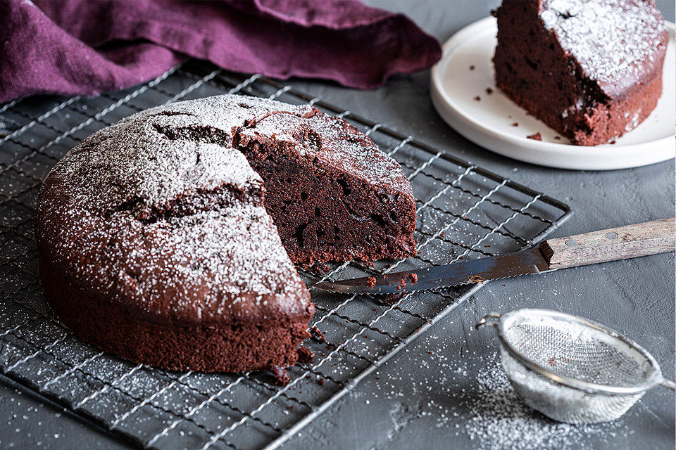 Veganer Schokokuchen