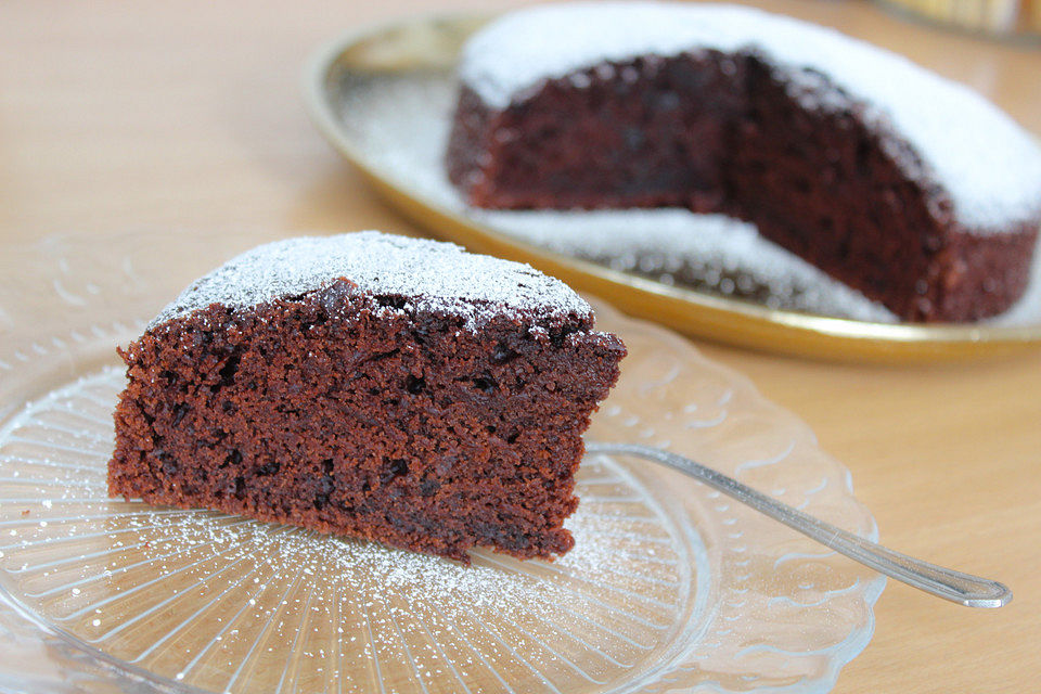 Veganer Schokokuchen