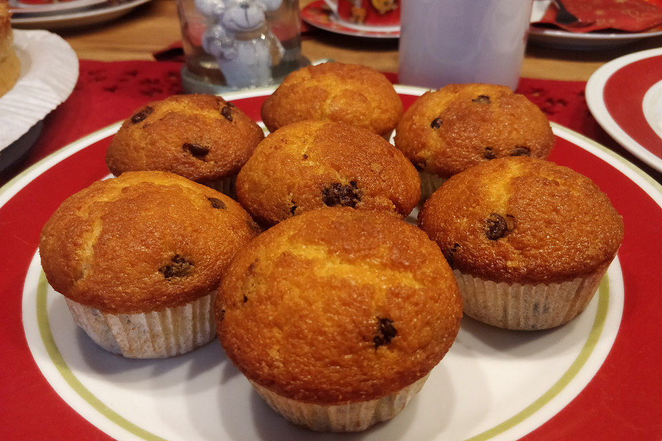 Schoko-Vanille-Muffins