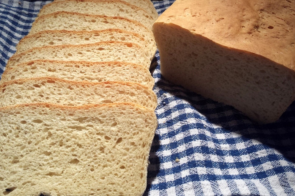 Toastbrot, selbst gebacken