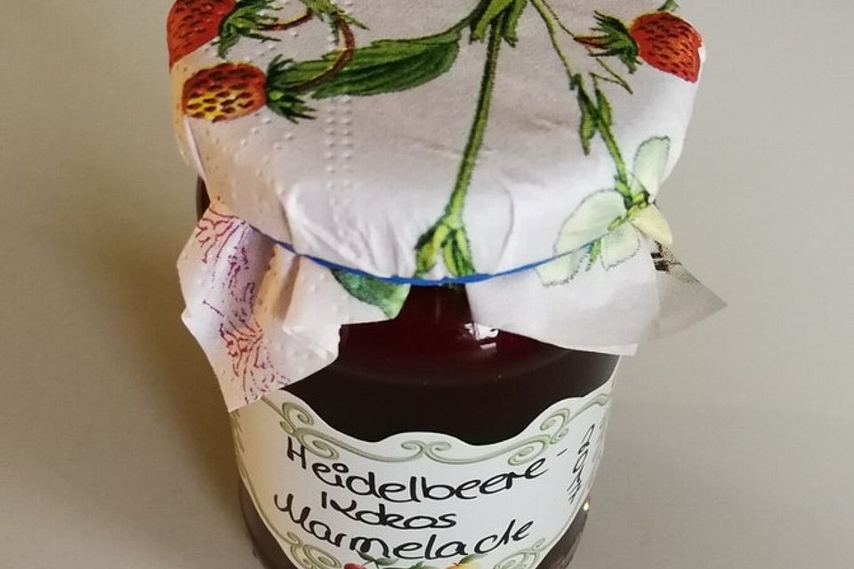 Heidelbeer-Kokos-Marmelade