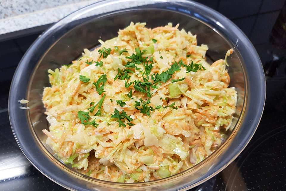 Amerikanischer Krautsalat "Coleslaw"