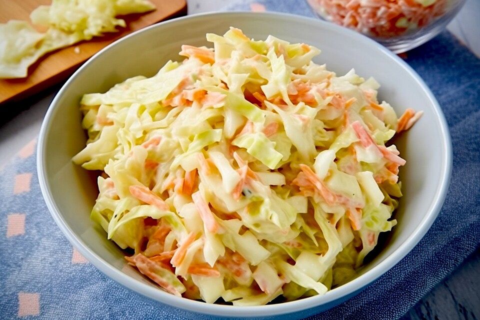 Amerikanischer Krautsalat "Coleslaw"