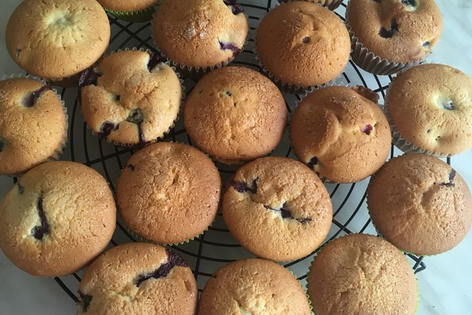 Grandma's Blaubeermuffins