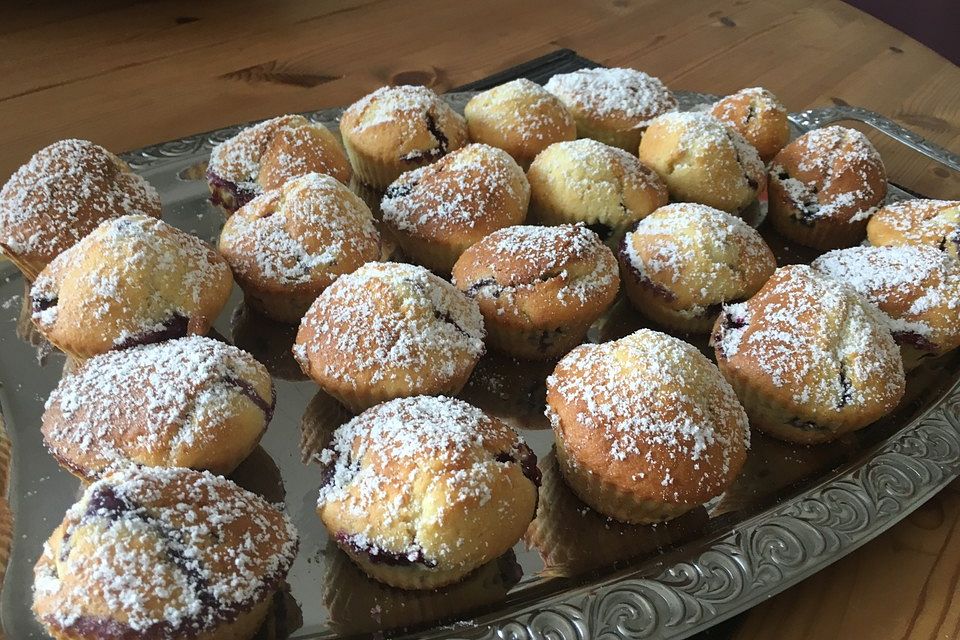 Grandma's Blaubeermuffins