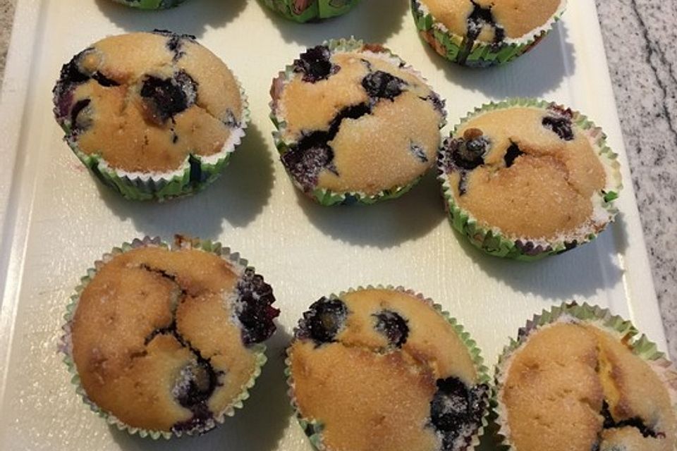 Grandma's Blaubeermuffins