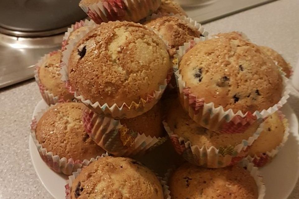 Grandma's Blaubeermuffins