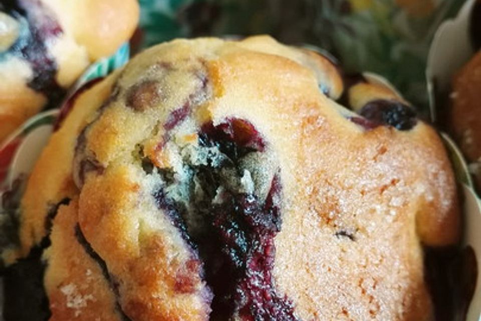 Grandma's Blaubeermuffins