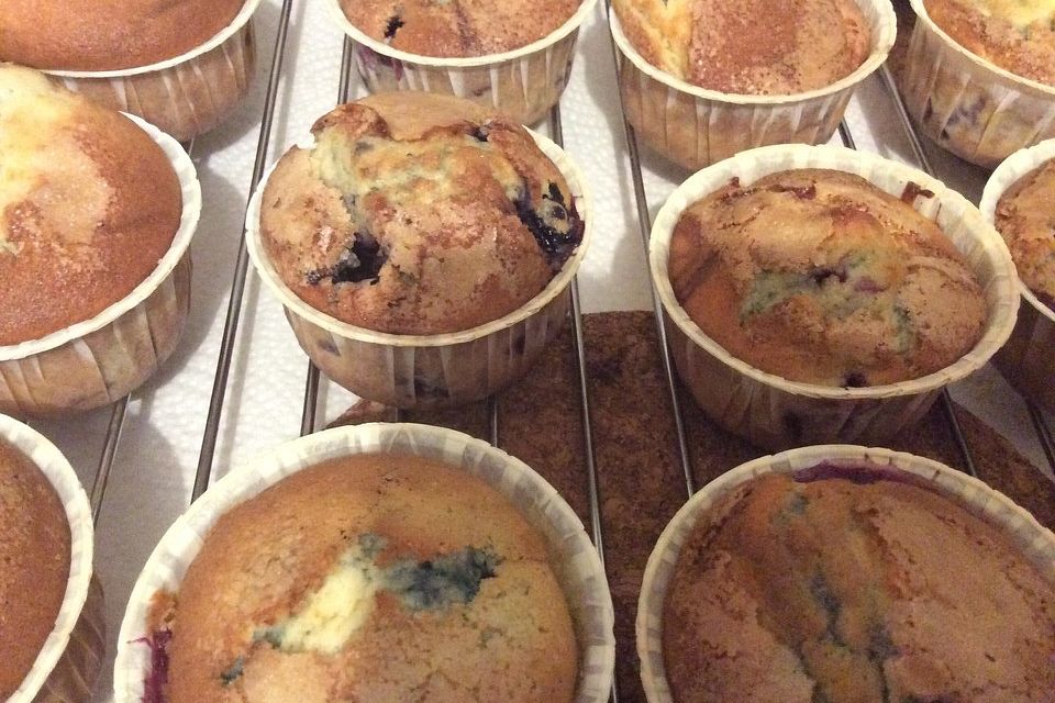 Grandma's Blaubeermuffins