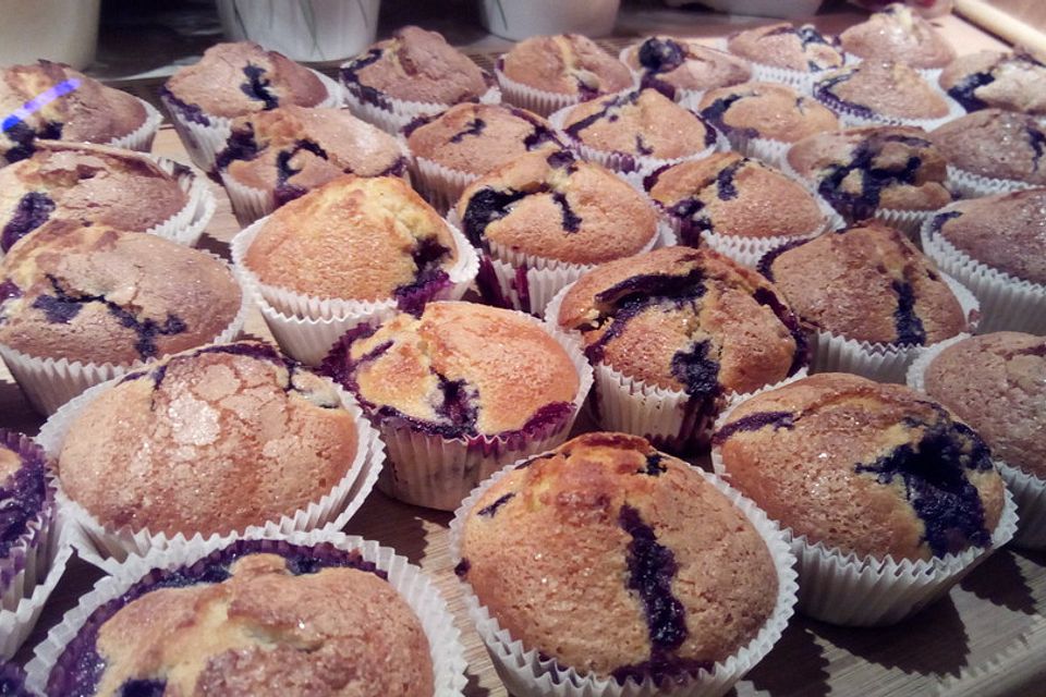 Grandma's Blaubeermuffins