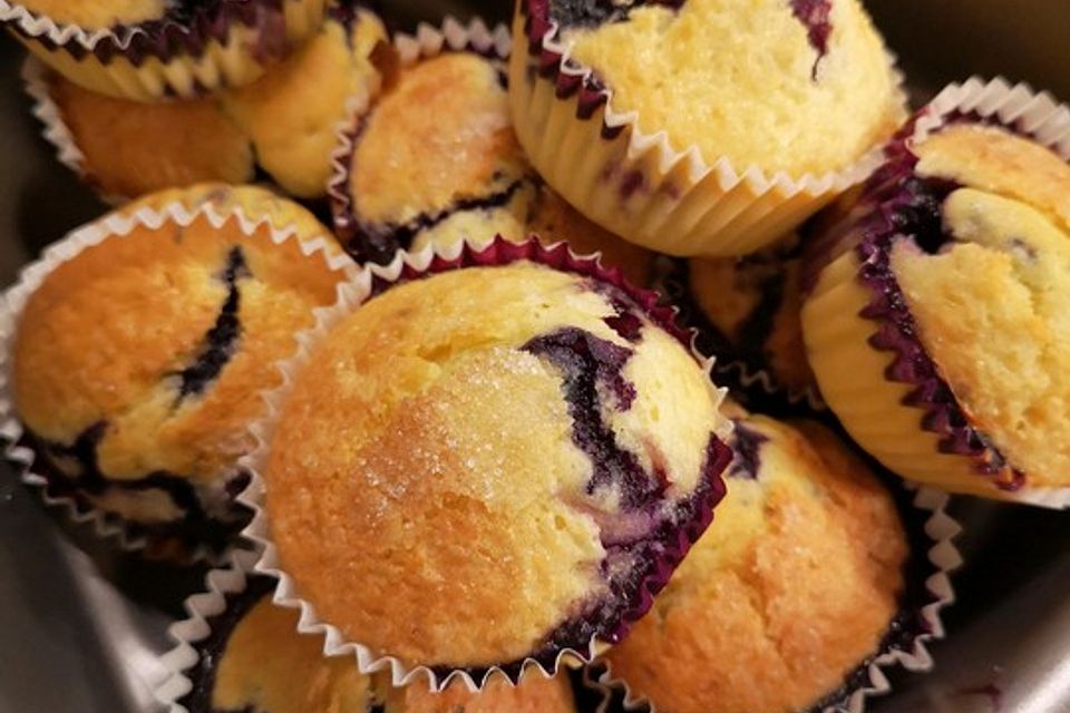 Grandma's Blaubeermuffins