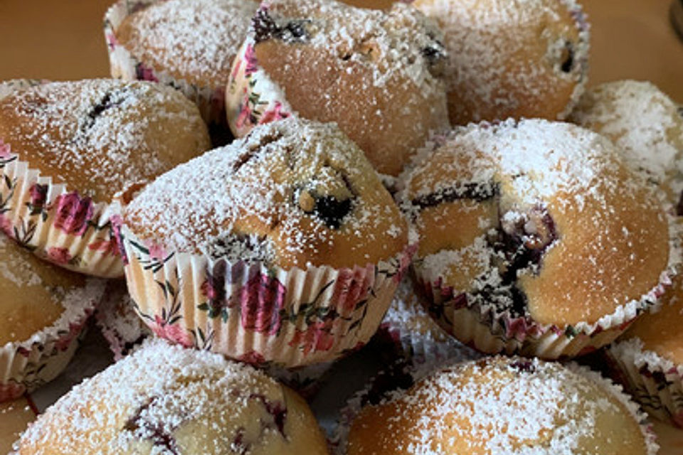 Grandma's Blaubeermuffins