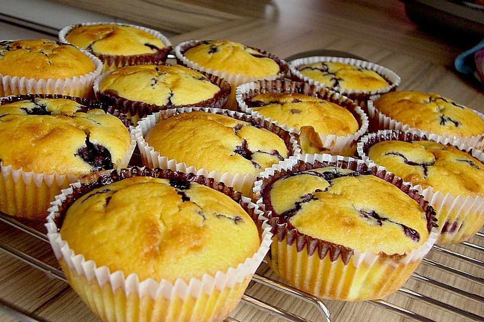 Grandma's Blaubeermuffins