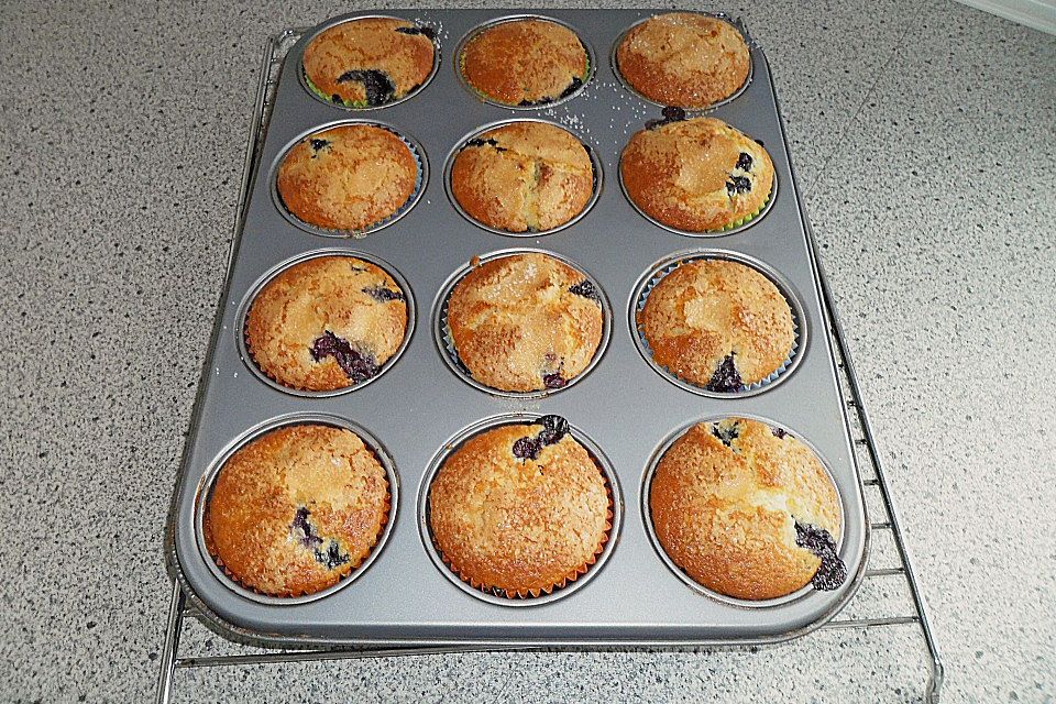 Grandma's Blaubeermuffins