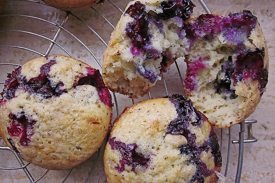 Grandma's Blaubeermuffins