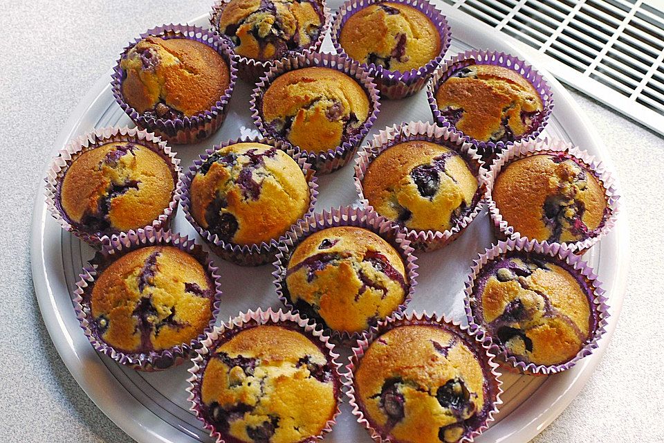 Grandma's Blaubeermuffins