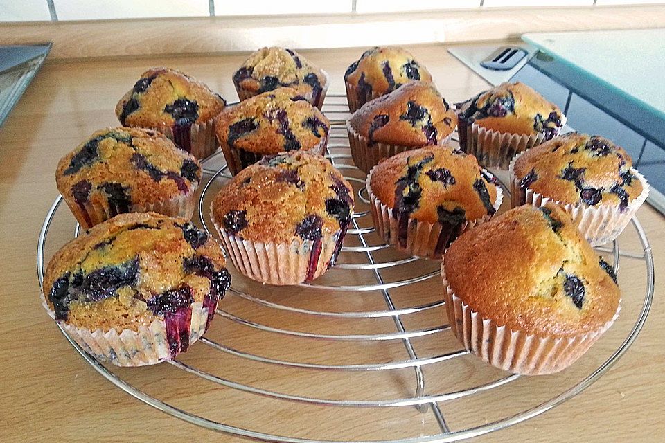 Grandma's Blaubeermuffins