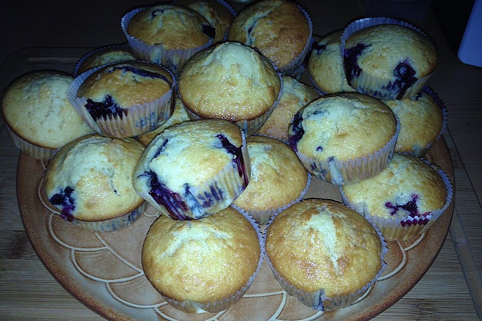 Grandma's Blaubeermuffins