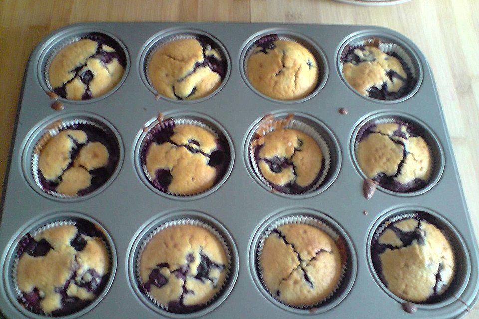 Grandma's Blaubeermuffins