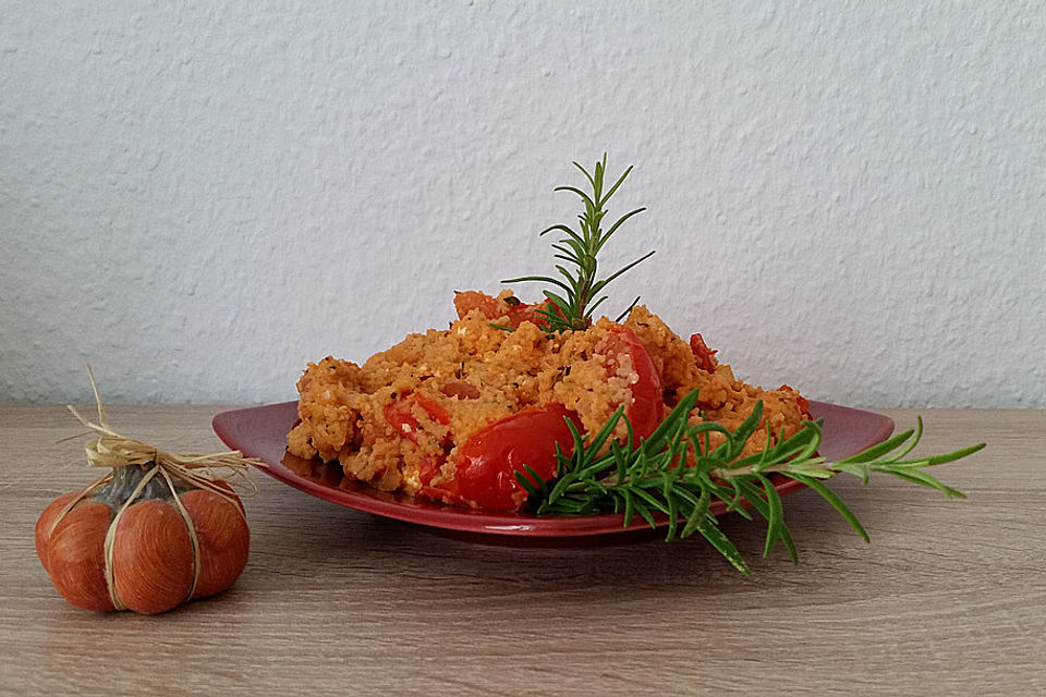 Tomaten-Mais-Couscous