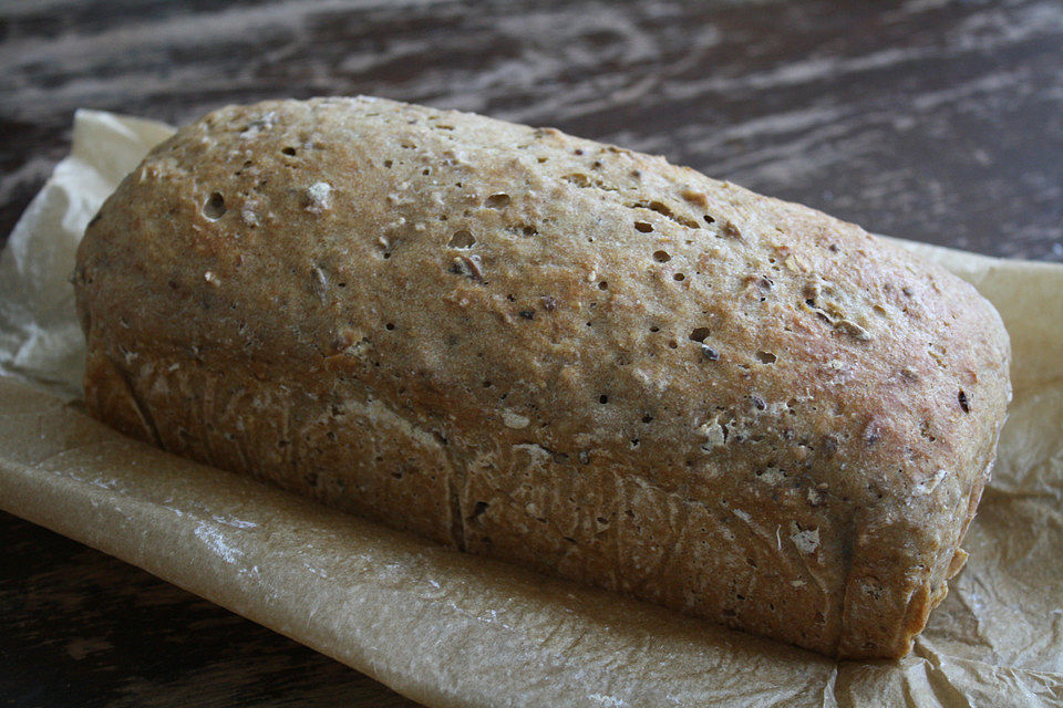 Brot mit Backpulver