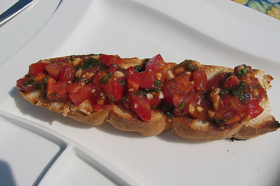 Bruschetta vom Grill