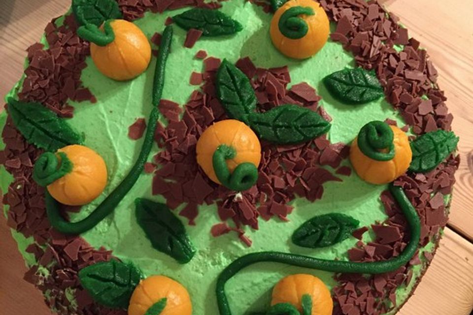 Halloween-Torte