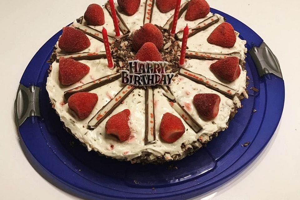 Einfache Yoguretten Torte