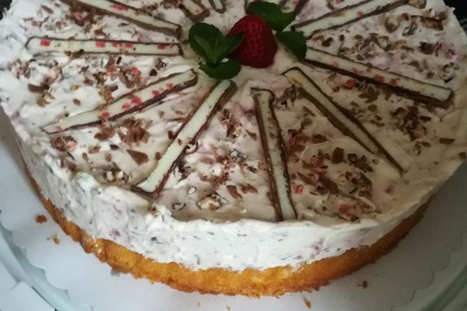 Einfache Yoguretten Torte