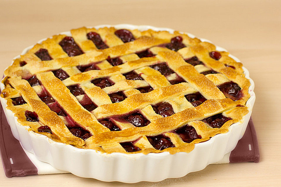 Cherry Vanilla Pie