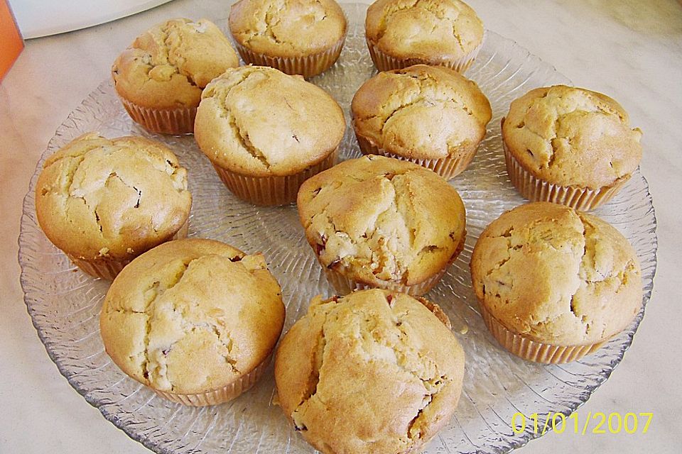 Saftige Pflaumen - Muffins