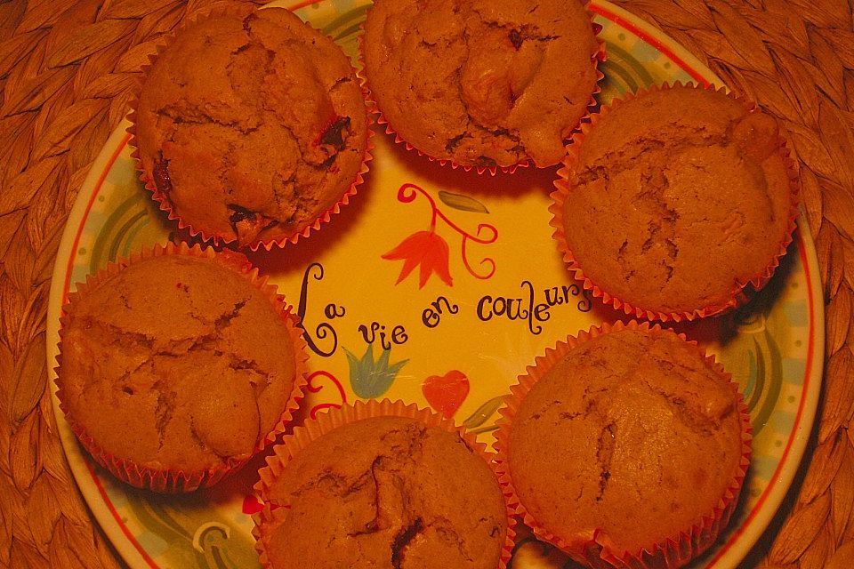 Saftige Pflaumen - Muffins