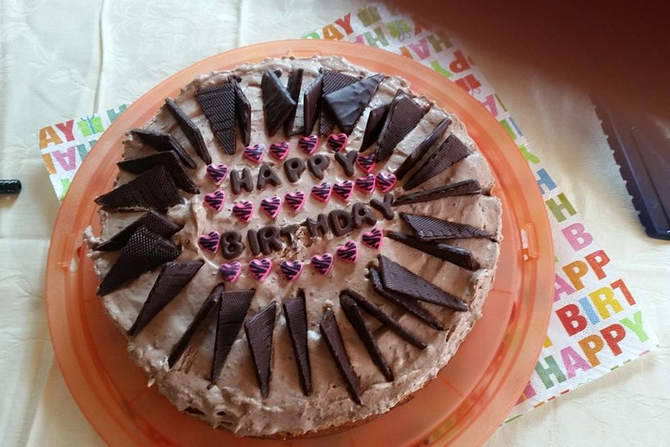 Schoko-Minz-Torte