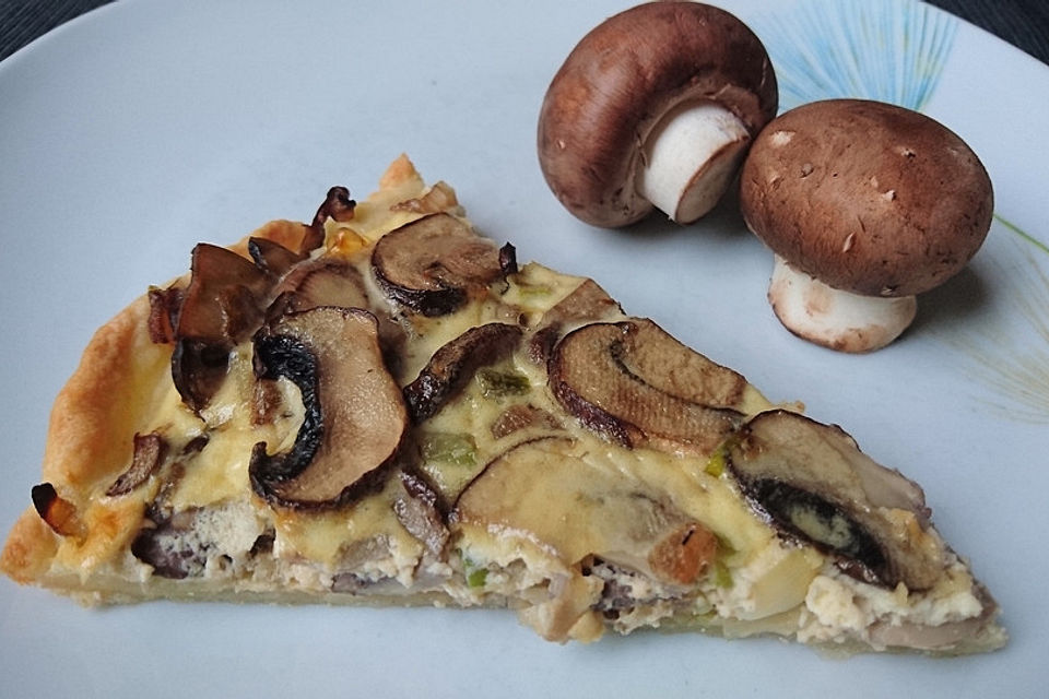 Pilz-Quiche