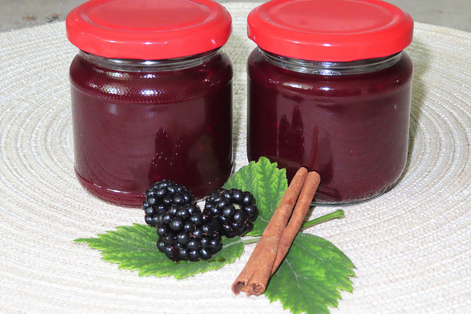 Brombeer-Zimt-Marmelade