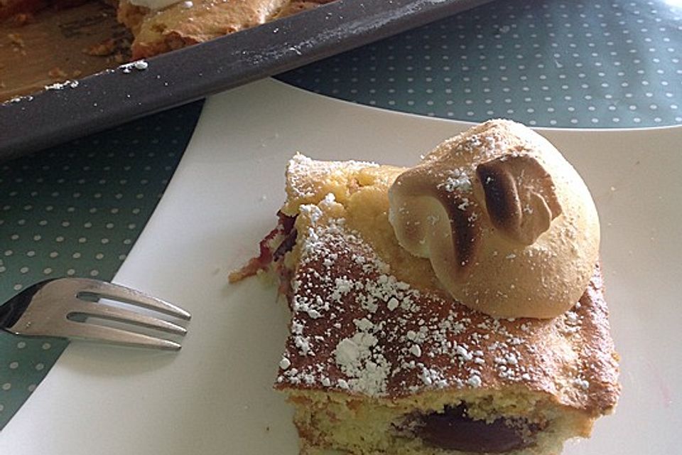 Pflaumenkuchen nach italienischer Art