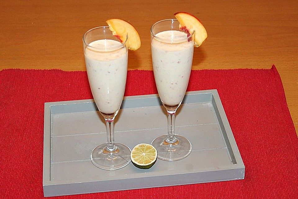 Nektarinen-Kokos-Smoothie