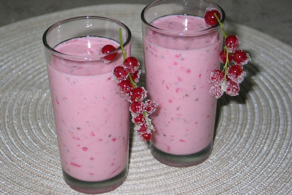 Johannisbeer-Apfel-Smoothie