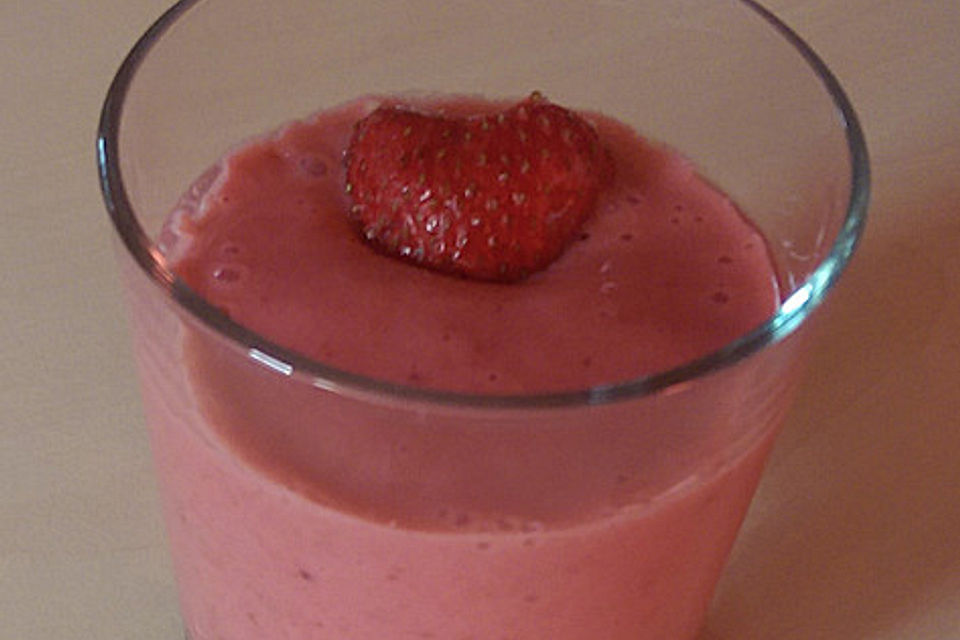 Rote Früchte Milchshake