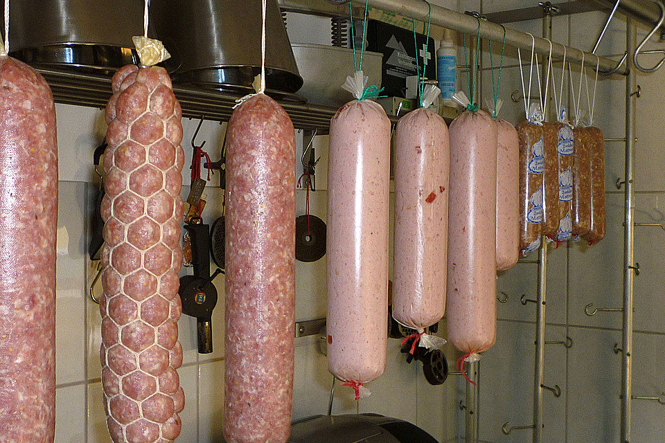 Lyoner Wurst selber machen