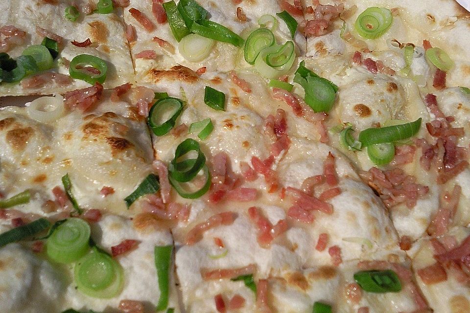 Lauchflammkuchen