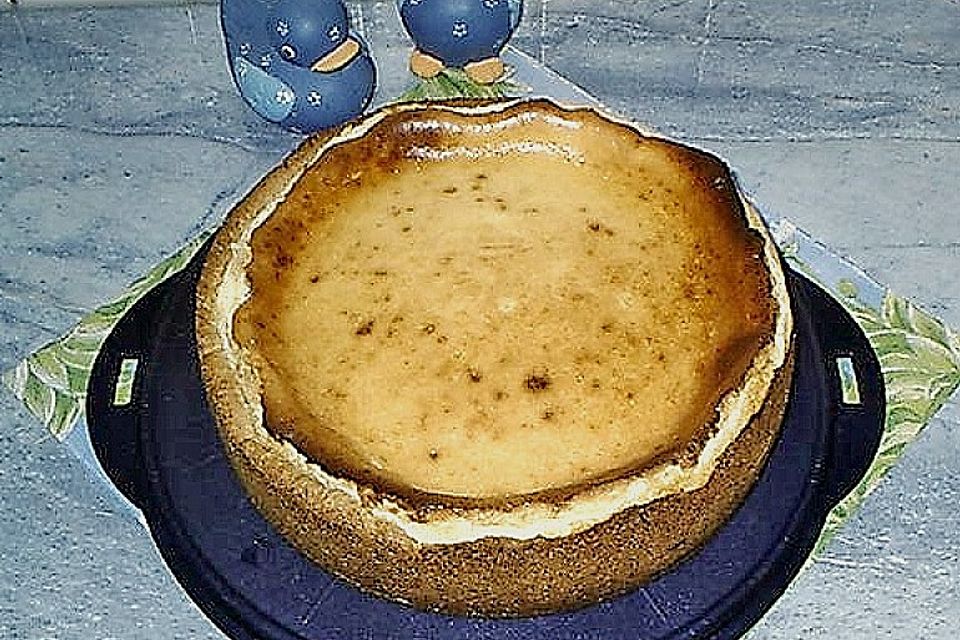 Käsetorte mit Eiweißhaube