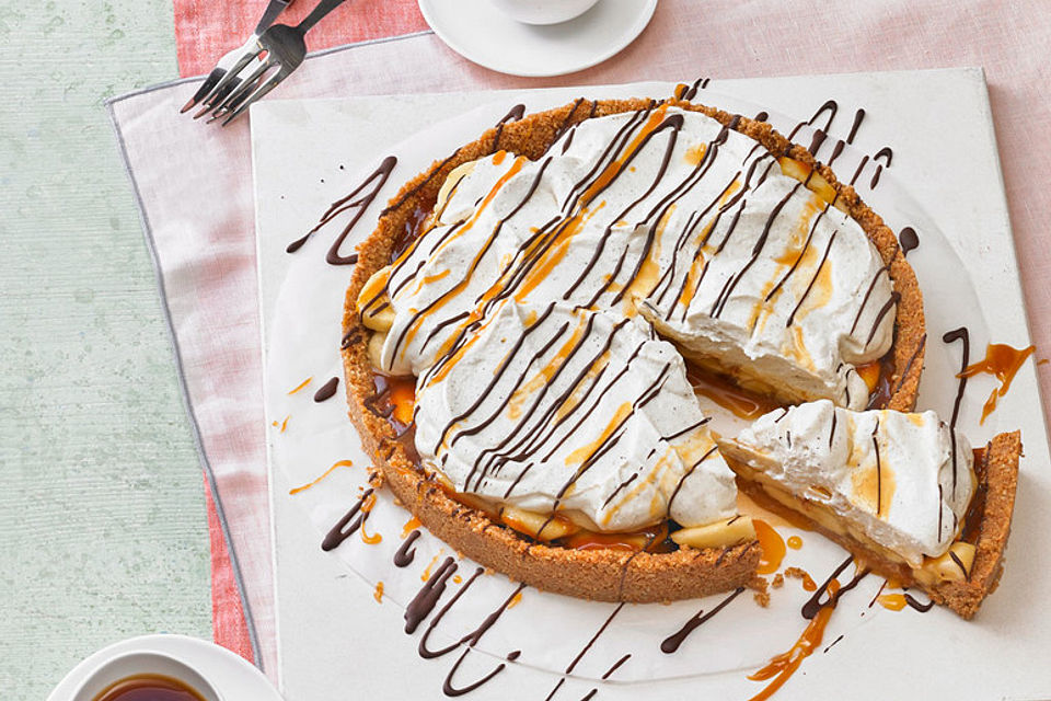 Banoffee-Kuchen - ohne Backen