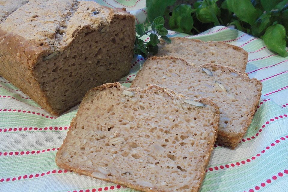 Glutenfreies Brot mit Joghurt