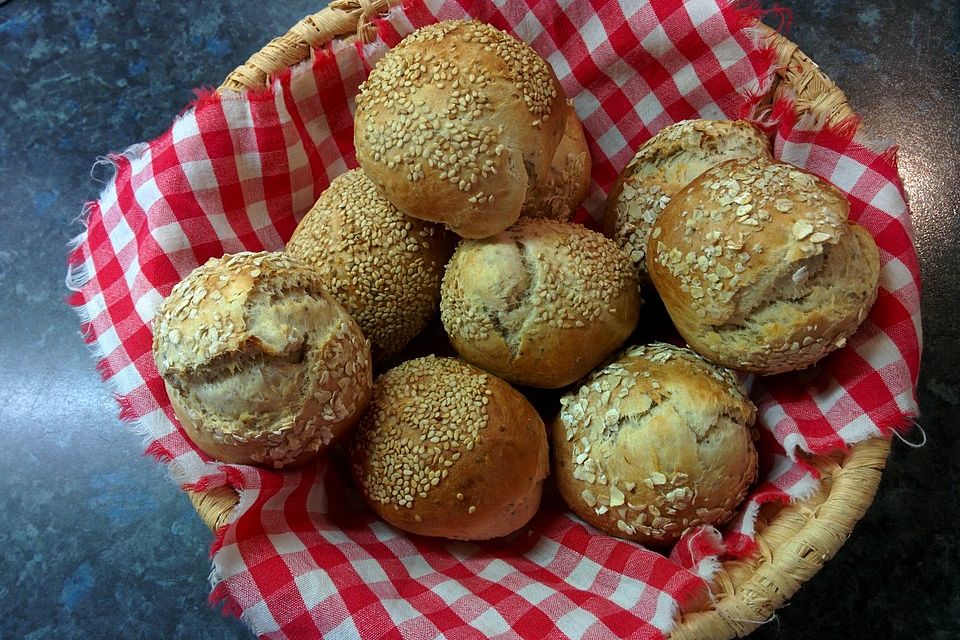 Chia-Joghurt Brötchen